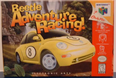 Nintendo came out with a video game featuring a New Beetle.