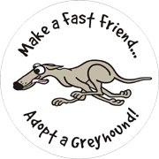 Make a Fast Friend... Adopt a Greyhound!